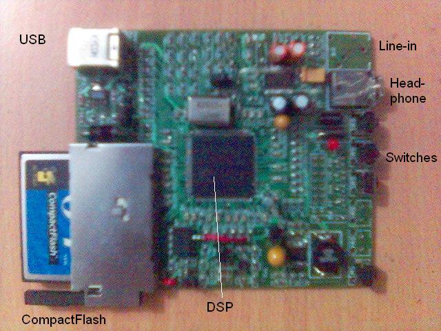 DSPdap Board